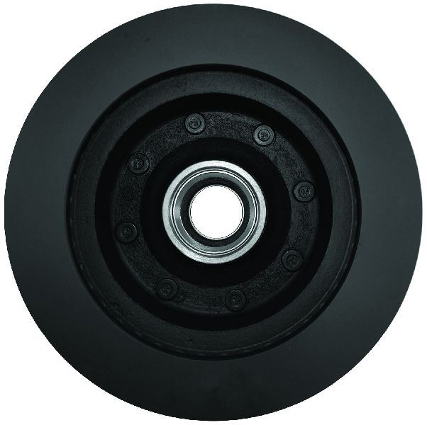 1995-1997 Ford F-350 Disc Brake Rotor and Hub Assembly - Front (Bendix)