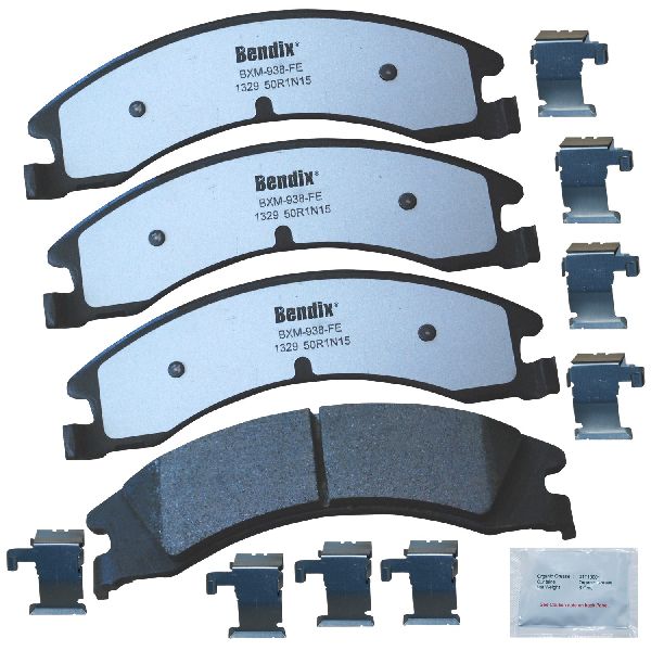 2008-2014 Ford E-250 Disc Brake Pad Set - Rear (Bendix)