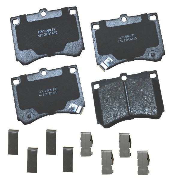 1990-1998 Mazda Protege Disc Brake Pad Set - Front (Bendix)