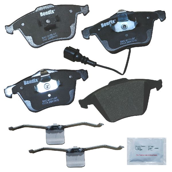 2009-2012 Volkswagen CC Disc Brake Pad Set - Front (Bendix)
