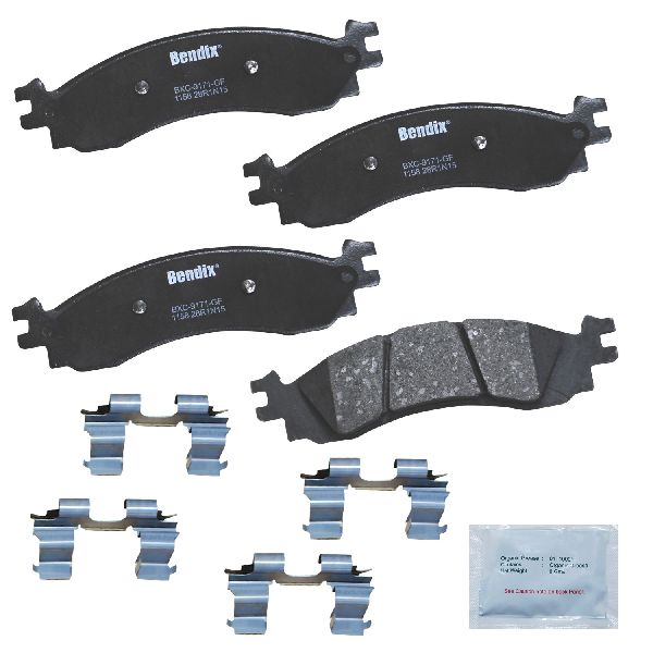 2006-2010 Mercury Mountaineer Disc Brake Pad Set - Front (Bendix)