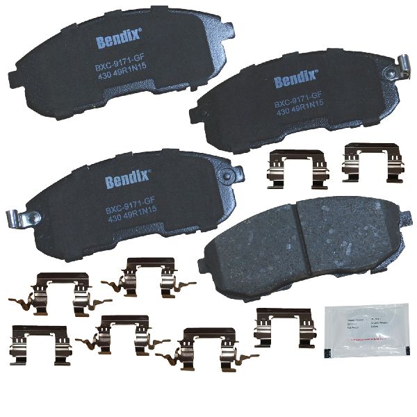 2000-2006 Nissan Sentra Disc Brake Pad Set - Front (Bendix)