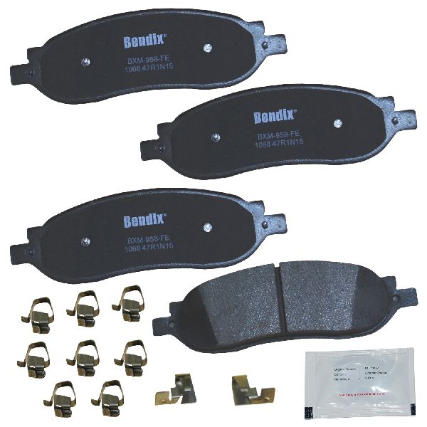 2005-2007 Ford F-350 Super Duty Disc Brake Pad Set - Rear (Bendix)