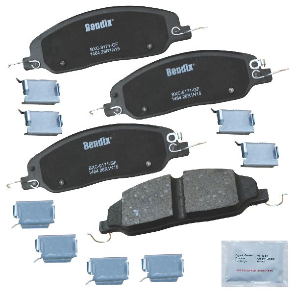 2011-2014 Ford Mustang Disc Brake Pad Set - Front (Bendix)