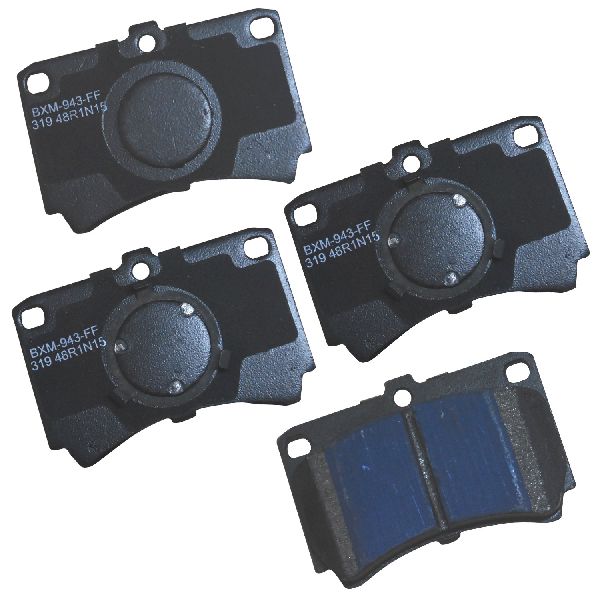 1986-1989 Mazda 323 Disc Brake Pad Set - Front (Bendix)
