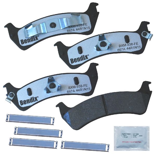 2001-2005 Ford Explorer Sport Trac Disc Brake Pad Set - Rear (Bendix)