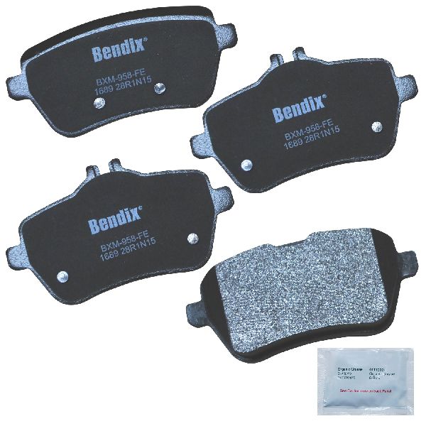 2013-2018 Mercedes-Benz S500 Disc Brake Pad Set - Rear (Bendix)