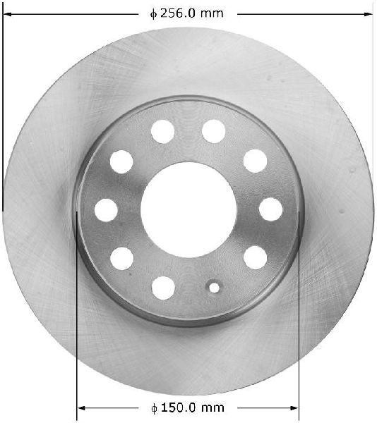 2008 Audi A3 Disc Brake Rotor - Rear (Bendix)