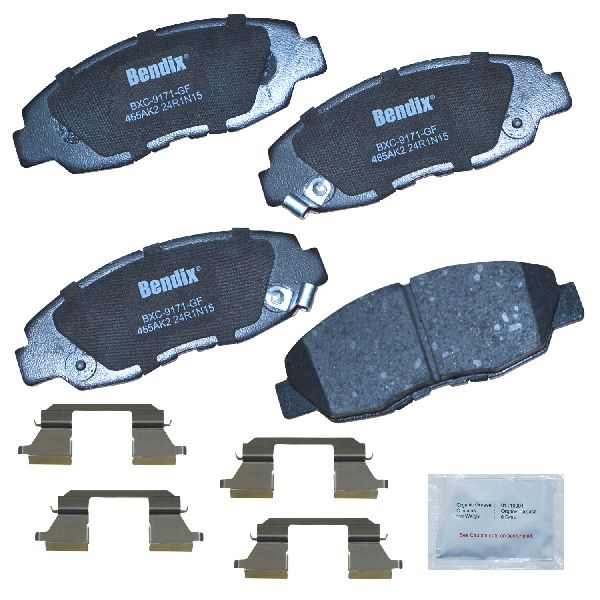 2010-2014 Honda Insight Disc Brake Pad Set - Front (Bendix)