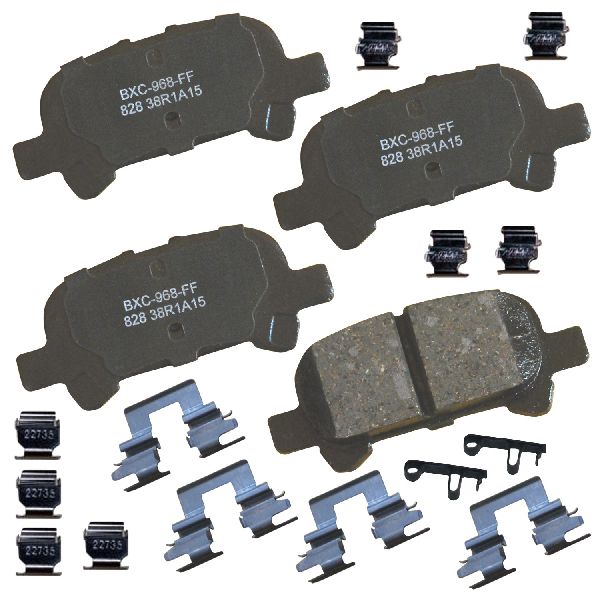 1999-2008 Toyota Solara Disc Brake Pad Set - Rear (Bendix)
