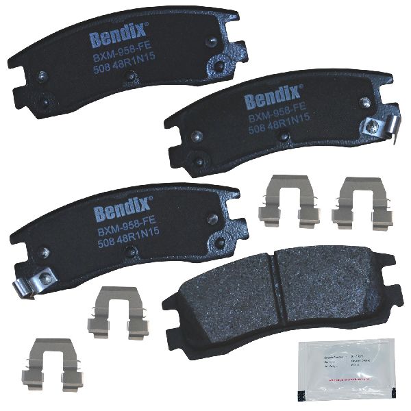 1992-2002 Cadillac Eldorado Disc Brake Pad Set - Rear (Bendix)