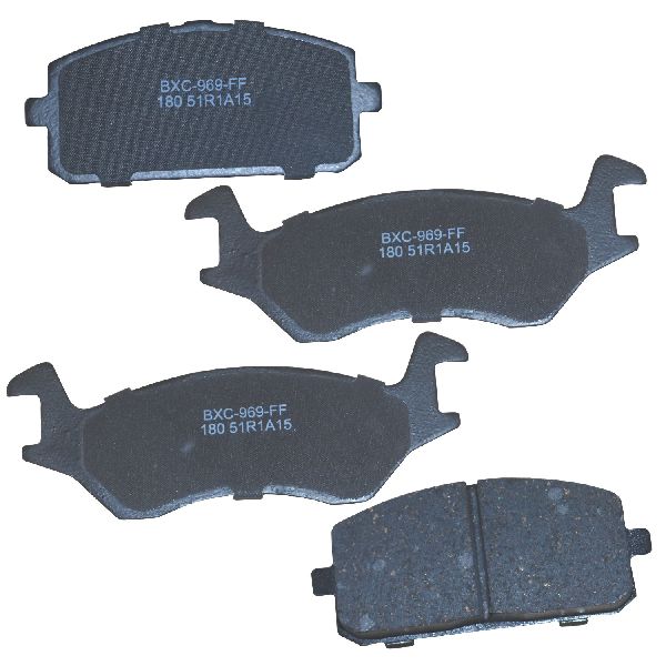 1980-1982 Toyota Tercel Disc Brake Pad Set - Front (Bendix)