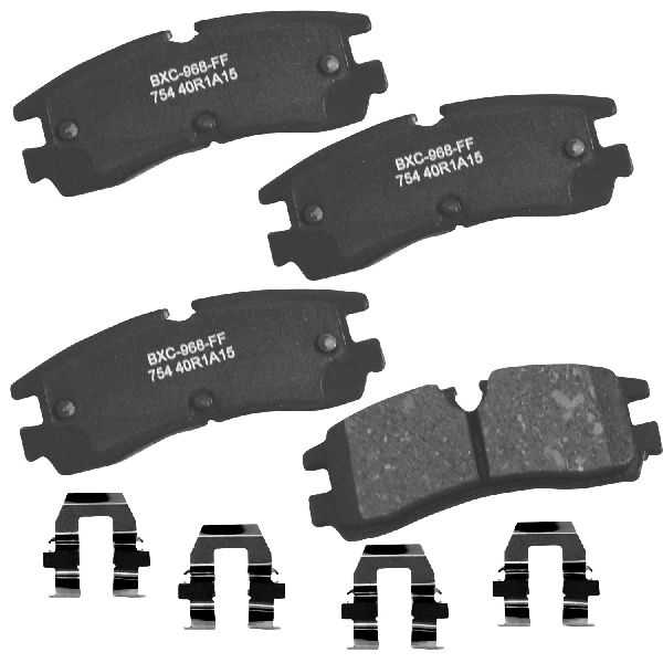 1998-2002 Cadillac Seville Disc Brake Pad Set - Rear (Bendix)