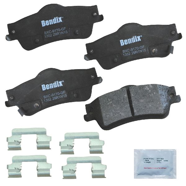 2011-2017 Chevrolet Caprice Disc Brake Pad Set - Rear (Bendix)