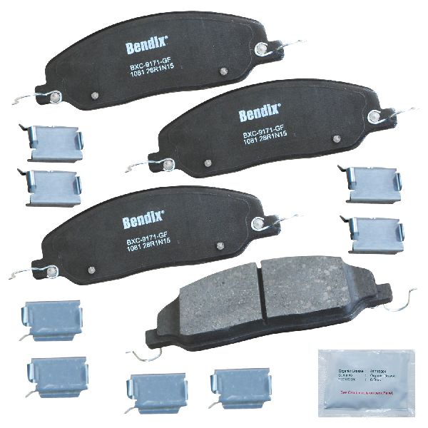 2005-2010 Ford Mustang Disc Brake Pad Set - Front (Bendix)