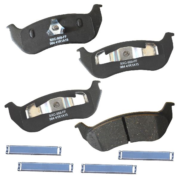 2003-2006 Jeep Wrangler Disc Brake Pad Set - Rear (Bendix)