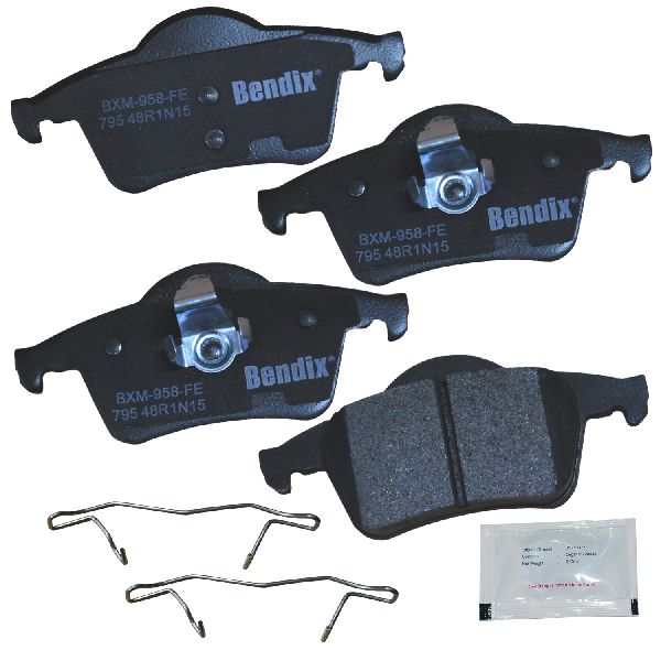 1999-2006 Volvo S80 Disc Brake Pad Set - Rear (Bendix)