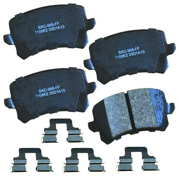 2009-2017 Volkswagen Tiguan Disc Brake Pad Set - Rear (Bendix)