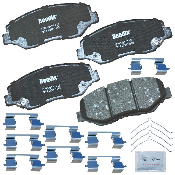 2003-2011 Honda Element Disc Brake Pad Set - Front (Bendix)