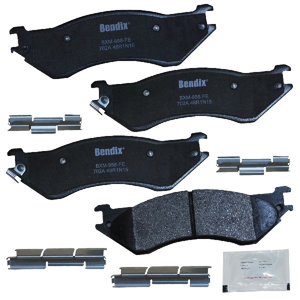 2006-2008 Dodge Ram 1500 Disc Brake Pad Set - Rear (Bendix)