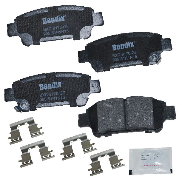 2004-2010 Toyota Sienna Disc Brake Pad Set - Rear (Bendix)