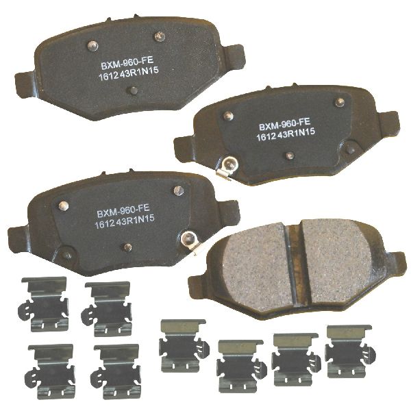 2012-2014 Ford Flex Disc Brake Pad Set - Rear (Bendix)