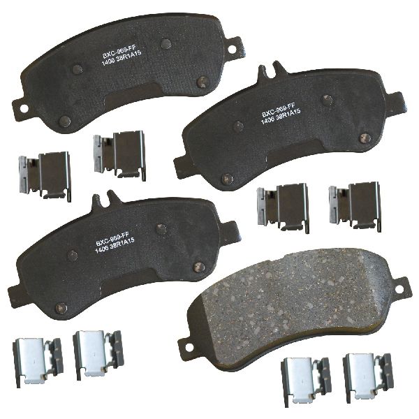 2013-2015 Mercedes-Benz GLK250 Disc Brake Pad Set - Front (Bendix)