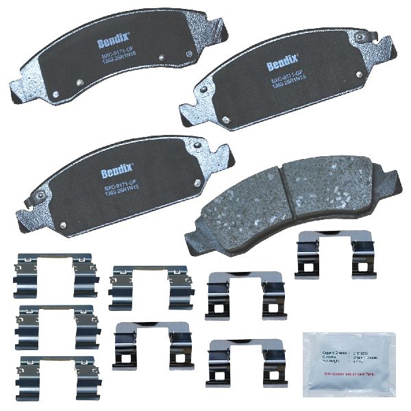 2008-2013 Chevrolet Avalanche Disc Brake Pad Set - Front (Bendix)
