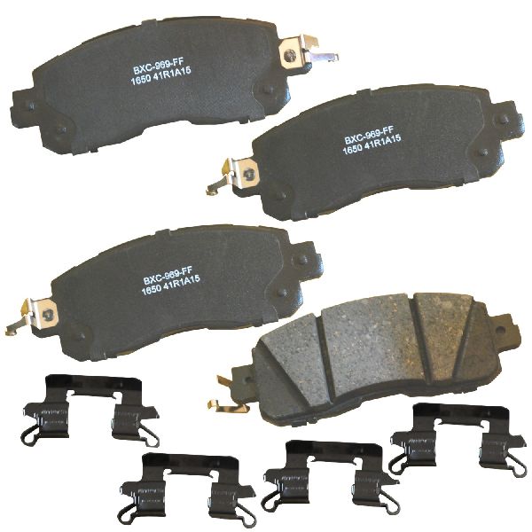 2011-2017 Nissan LEAF Disc Brake Pad Set - Front (Bendix)