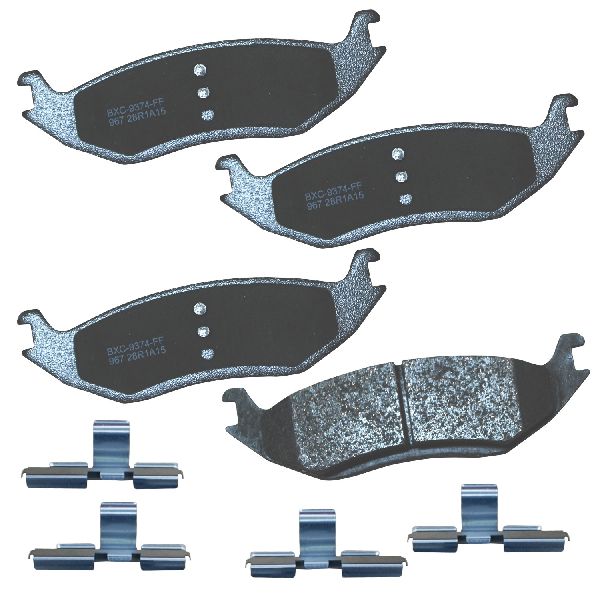 2002-2010 Dodge Ram 1500 Disc Brake Pad Set - Rear (Bendix)