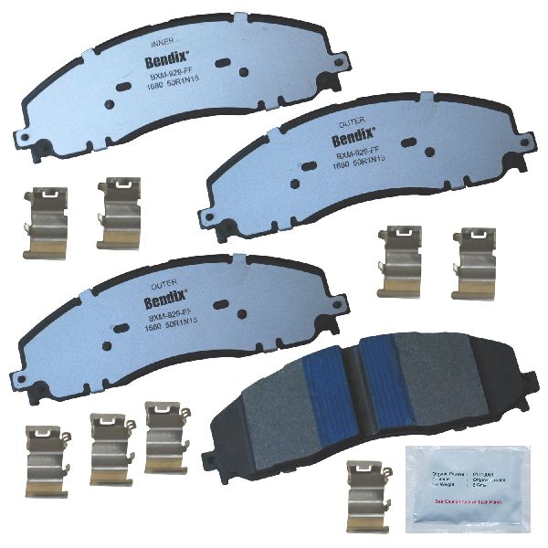 2013-2022 Ford F-350 Super Duty Disc Brake Pad Set - Front (Bendix)