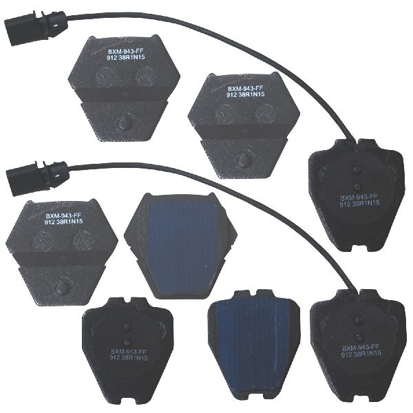 2000-2003 Audi A8 Quattro Disc Brake Pad Set - Front (Bendix)