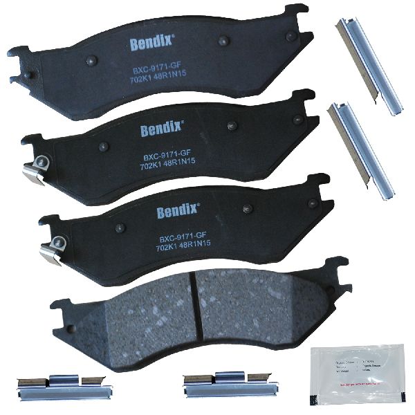 1998-2002 Lincoln Navigator Disc Brake Pad Set - Front (Bendix)