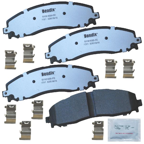 2013-2022 Ford F-350 Super Duty Disc Brake Pad Set - Rear (Bendix)
