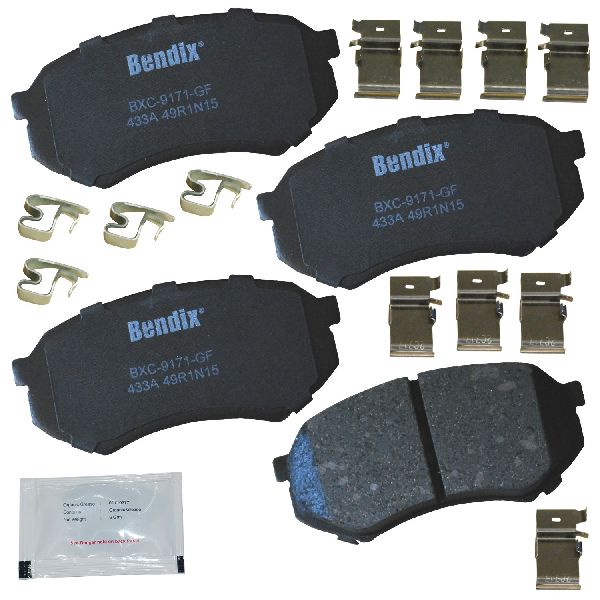 1995-2004 Toyota Tacoma Disc Brake Pad Set - Front (Bendix)