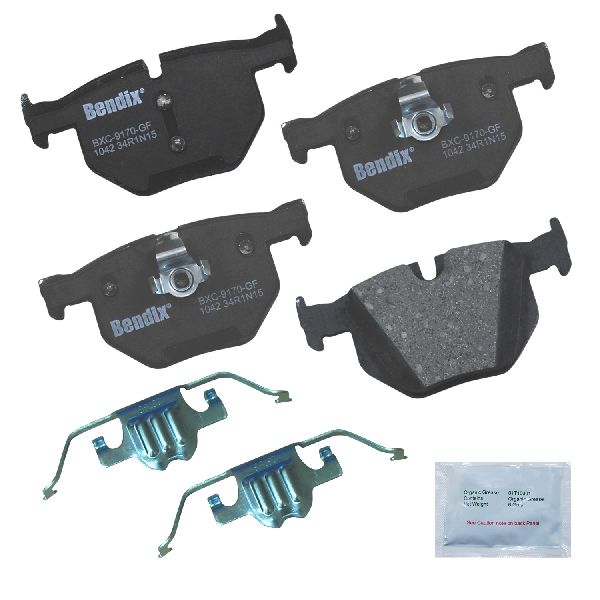 2008-2010 BMW 528i Disc Brake Pad Set - Rear (Bendix)