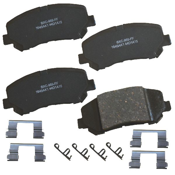 2014-2018 Jeep Cherokee Disc Brake Pad Set - Front (Bendix)