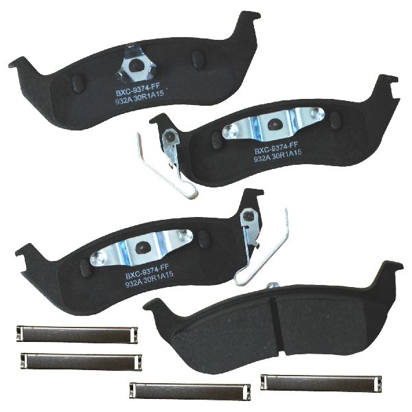 2010-2011 Ford Ranger Disc Brake Pad Set - Rear (Bendix)