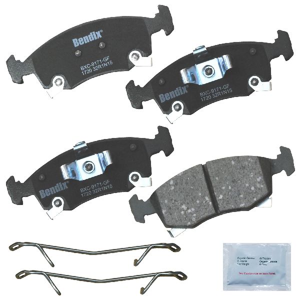 2013-2019 Fiat 500 Disc Brake Pad Set - Front (Bendix)