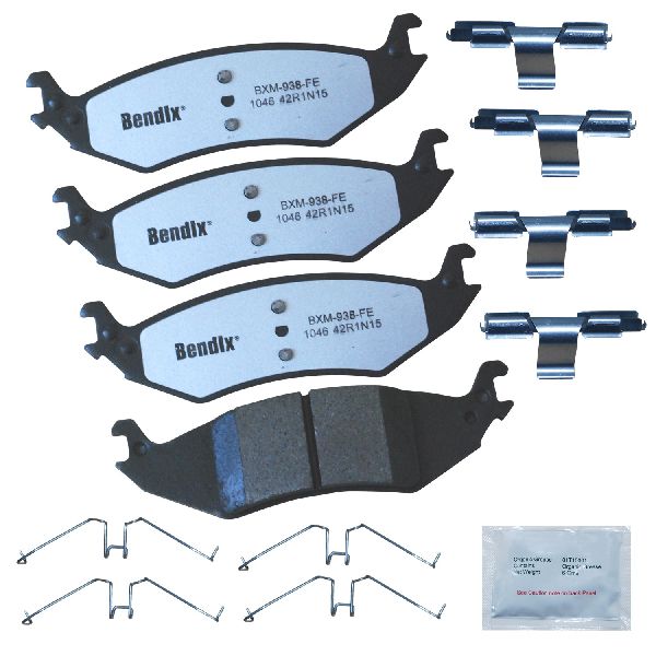 2004-2007 Ford E-150 Disc Brake Pad Set - Rear (Bendix)