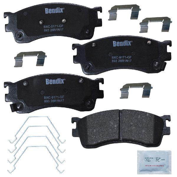 2001-2003 Mazda Protege Disc Brake Pad Set - Front (Bendix)