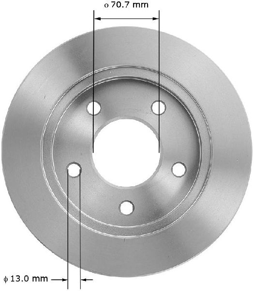 1990-1994 Chevrolet Lumina Disc Brake Rotor - Rear (Bendix)