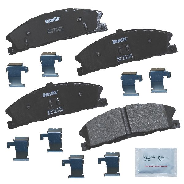 2012-2017 Ford Flex Disc Brake Pad Set - Front (Bendix)