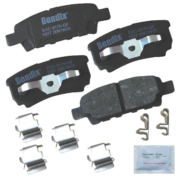 2008-2014 Dodge Avenger Disc Brake Pad Set - Rear (Bendix)