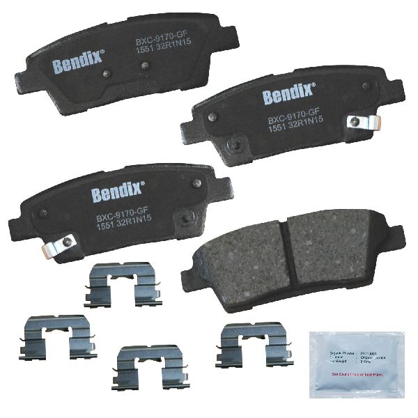 2017 Genesis G80 Disc Brake Pad Set - Rear (Bendix)