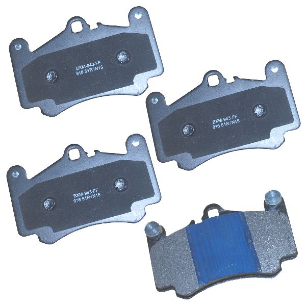 2006-2012 Porsche 911 Disc Brake Pad Set - Front (Bendix)