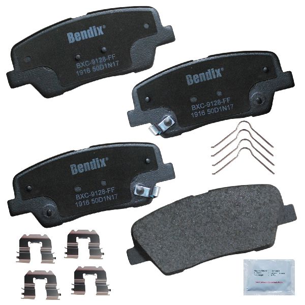 2017-2018 Hyundai Santa Fe Disc Brake Pad Set - Rear (Bendix)