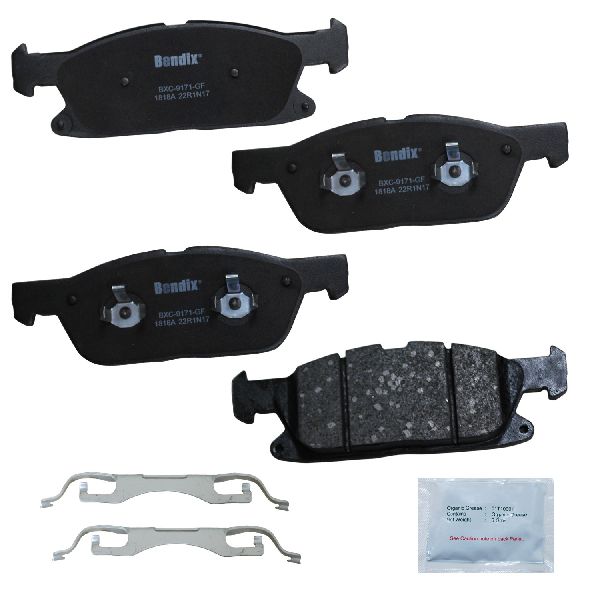 2017-2020 Lincoln Continental Disc Brake Pad Set - Front (Bendix)
