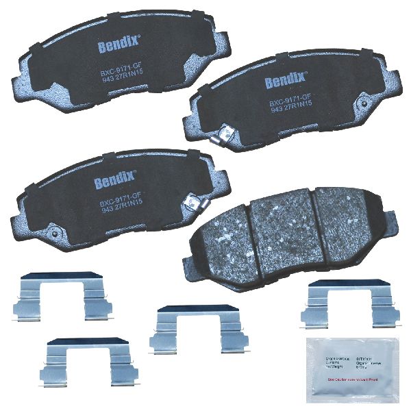 2003-2008 Honda Pilot Disc Brake Pad Set - Front (Bendix)
