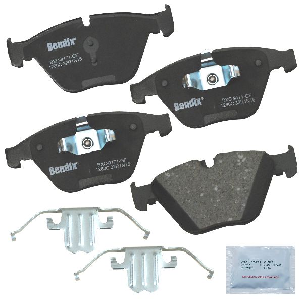 2007-2013 BMW 328i Disc Brake Pad Set - Front (Bendix)